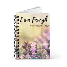 Load image into Gallery viewer, I am Enough - Spiral Bound Journal - The Tree of Love