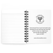 Load image into Gallery viewer, I am Loved - Spiral Bound Journal - The Tree of Love