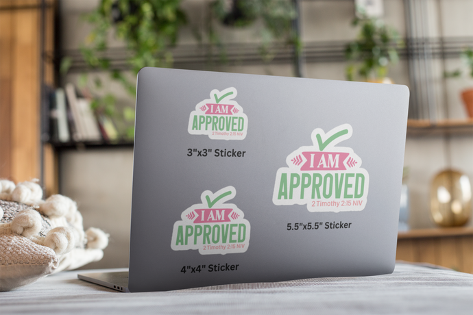 I am Approved - Graphical Sticker (3 sizes) - The Tree of Love
