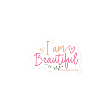 Load image into Gallery viewer, I am Beautiful - Graphical Sticker (3 sizes) - The Tree of Love