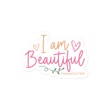 Load image into Gallery viewer, I am Beautiful - Graphical Sticker (3 sizes) - The Tree of Love