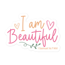 Load image into Gallery viewer, I am Beautiful - Graphical Sticker (3 sizes) - The Tree of Love