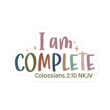 Load image into Gallery viewer, I am Complete - Graphical Sticker (3 sizes) - The Tree of Love