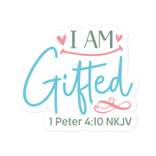 Load image into Gallery viewer, I am Gifted – Graphical Sticker (3 sizes) - The Tree of Love