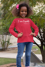 Load image into Gallery viewer, I am Capable - Youth Long-Sleeve T-Shirt - The Tree of Love