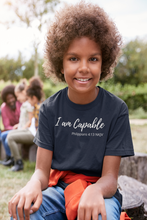 Load image into Gallery viewer, I am Capable - Youth Short-Sleeve T-Shirt - The Tree of Love