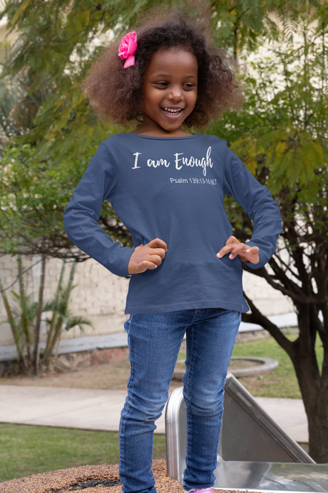 I am Enough - Youth Long-Sleeve T-Shirt - The Tree of Love
