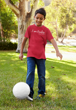 Load image into Gallery viewer, I am Fearless - Youth Short-Sleeve T-Shirt - The Tree of Love