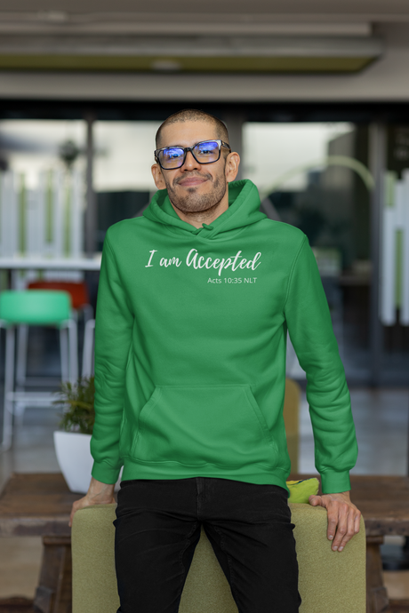 I am Accepted - Adult Unisex Hoodie - The Tree of Love