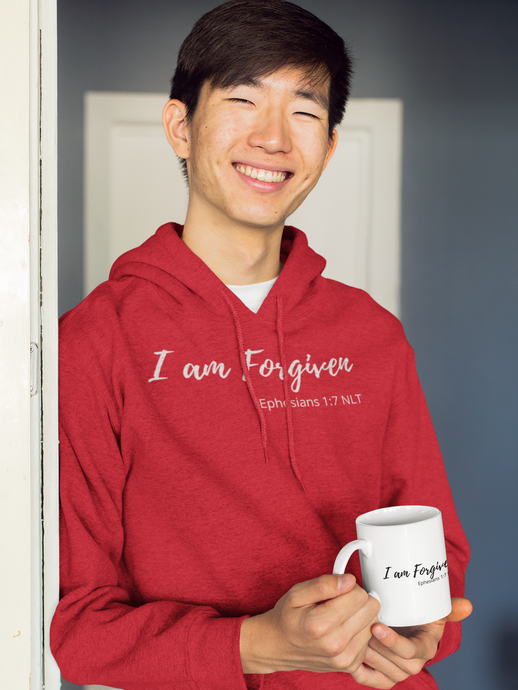 I am Forgiven - Adult Unisex Hoodie - The Tree of Love