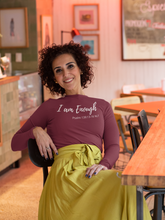 Load image into Gallery viewer, I am Enough - Long-Sleeve Unisex T-Shirt - The Tree of Love