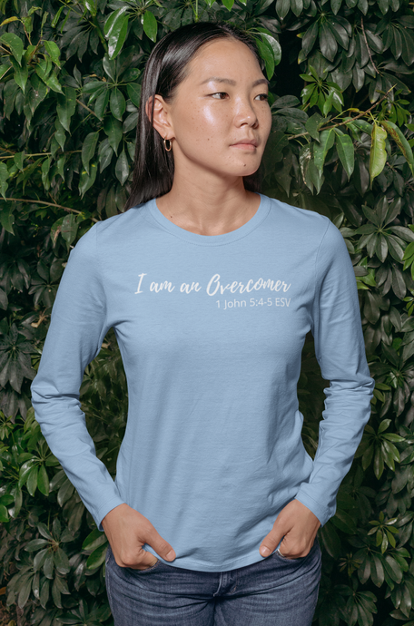 I am an Overcomer - Adult Unisex Long Sleeve T-Shirt - The Tree of Love