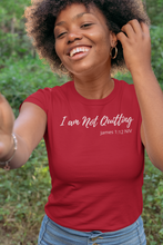 Load image into Gallery viewer, I am Not Quitting - Short-Sleeve Unisex T-Shirt - The Tree of Love