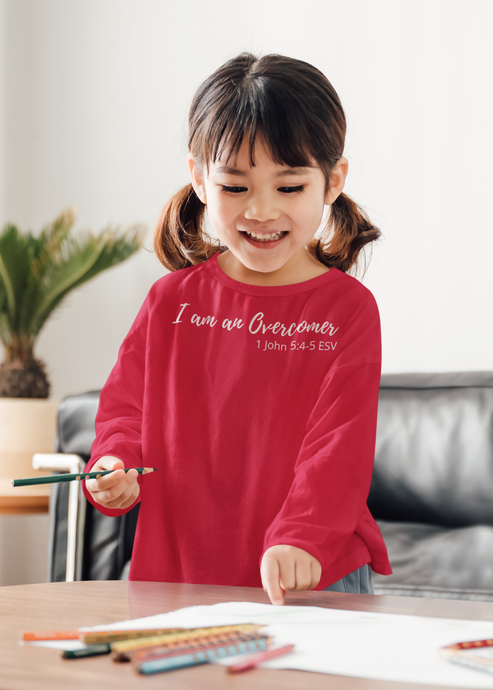 I am an Overcomer - Youth Long-Sleeve T-Shirt - The Tree of Love