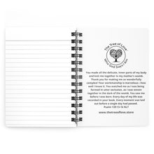 Load image into Gallery viewer, I am Enough - Spiral Bound Journal - The Tree of Love
