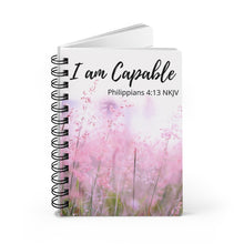 Load image into Gallery viewer, I am Capable - Spiral Bound Journal - The Tree of Love