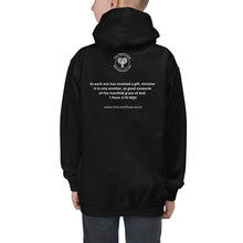 Load image into Gallery viewer, I am Gifted - Youth Unisex Hoodie - The Tree of Love
