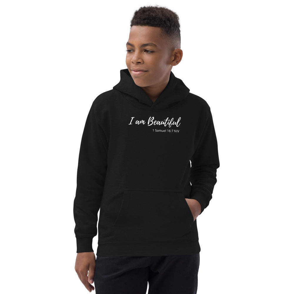 I am Beautiful - Youth Unisex Hoodie - The Tree of Love