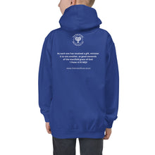 Load image into Gallery viewer, I am Gifted - Youth Unisex Hoodie - The Tree of Love