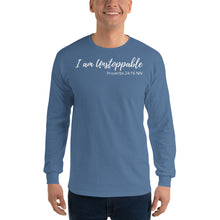 Load image into Gallery viewer, I am Unstoppable - Adult Unisex Long Sleeve T-Shirt - The Tree of Love