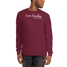 Load image into Gallery viewer, I am Fearless - Adult Unisex Long Sleeve T-Shirt - The Tree of Love