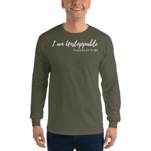 Load image into Gallery viewer, I am Unstoppable - Adult Unisex Long Sleeve T-Shirt - The Tree of Love