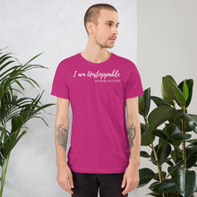 Load image into Gallery viewer, I am Unstoppable - Short-Sleeve Unisex T-Shirt - The Tree of Love