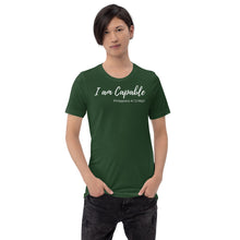 Load image into Gallery viewer, I am Capable - Short-Sleeve Unisex T-Shirt - The Tree of Love