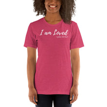 Load image into Gallery viewer, I am Loved - Short-Sleeve Unisex T-Shirt - The Tree of Love