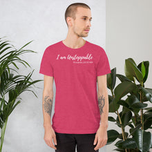 Load image into Gallery viewer, I am Unstoppable - Short-Sleeve Unisex T-Shirt - The Tree of Love