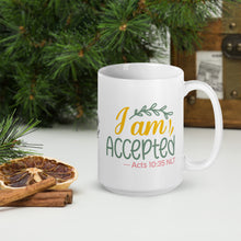 Load image into Gallery viewer, I am Accepted - Graphical White Glossy Mug (11oz, 15oz) - The Tree of Love