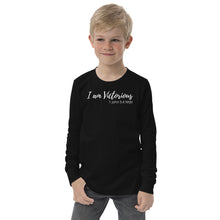 Load image into Gallery viewer, I am Victorious - Youth Long-Sleeve T-Shirt - The Tree of Love
