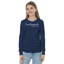 Load image into Gallery viewer, I am Pressing On - Youth Long Sleeve T-Shirt - The Tree of Love
