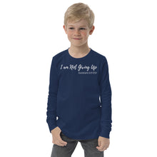 Load image into Gallery viewer, I am Not Giving Up - Youth Long Sleeve T-Shirt - The Tree of Love