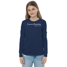 Load image into Gallery viewer, I am an Overcomer - Youth Long-Sleeve T-Shirt - The Tree of Love