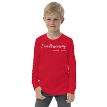 Load image into Gallery viewer, I am Persevering - Youth Long Sleeve T-Shirt - The Tree of Love
