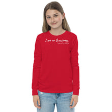 Load image into Gallery viewer, I am an Overcomer - Youth Long-Sleeve T-Shirt - The Tree of Love