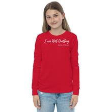 Load image into Gallery viewer, I am Not Quitting - Youth Long-Sleeve T-Shirt - The Tree of Love