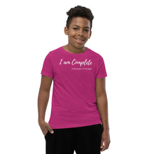 Load image into Gallery viewer, I am Complete - Youth Short-Sleeve T-Shirt - The Tree of Love
