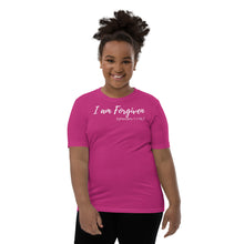 Load image into Gallery viewer, I am Forgiven - Youth Short-Sleeve T-Shirt - The Tree of Love