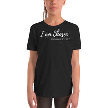 Load image into Gallery viewer, I am Chosen - Youth Short-Sleeve T-Shirt - The Tree of Love