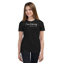 Load image into Gallery viewer, I am Enduring - Youth Short-Sleeve T-Shirt - The Tree of Love