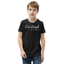 Load image into Gallery viewer, I am Enough - Youth Short-Sleeve T-Shirt - The Tree of Love
