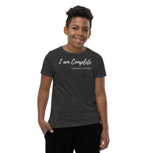 Load image into Gallery viewer, I am Complete - Youth Short-Sleeve T-Shirt - The Tree of Love