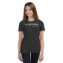 Load image into Gallery viewer, I am Not Quitting - Youth Short-Sleeve T-Shirt - The Tree of Love
