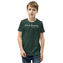 Load image into Gallery viewer, I am an Overcomer - Youth Short-Sleeve T-Shirt - The Tree of Love