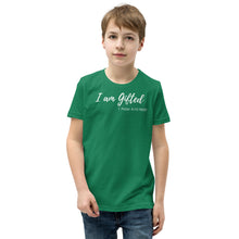 Load image into Gallery viewer, I am Gifted - Youth Short-Sleeve T-Shirt - The Tree of Love