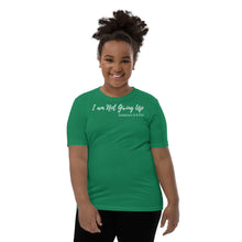 Load image into Gallery viewer, I am Not Giving Up - Youth Short-Sleeve T-Shirt - The Tree of Love