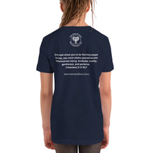 Load image into Gallery viewer, I am Chosen - Youth Short-Sleeve T-Shirt - The Tree of Love