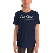 Load image into Gallery viewer, I am Chosen - Youth Short-Sleeve T-Shirt - The Tree of Love